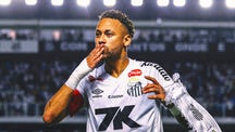 FIFA WORLD CUP MEN Trending Image: Brazil Forward Neymar Extends Contract Through 2026 Season: 'Santos is My Place'